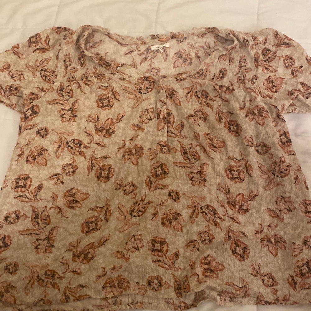 ♻️Maurice’s Floral Blouse (worn maybe twice) •size 1x•♻️